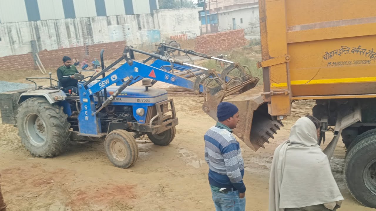 Sonalika 750 loader truck ko nikalta hua ghoda 🚜🚜🚜🚜🚜🛬🚜🛬