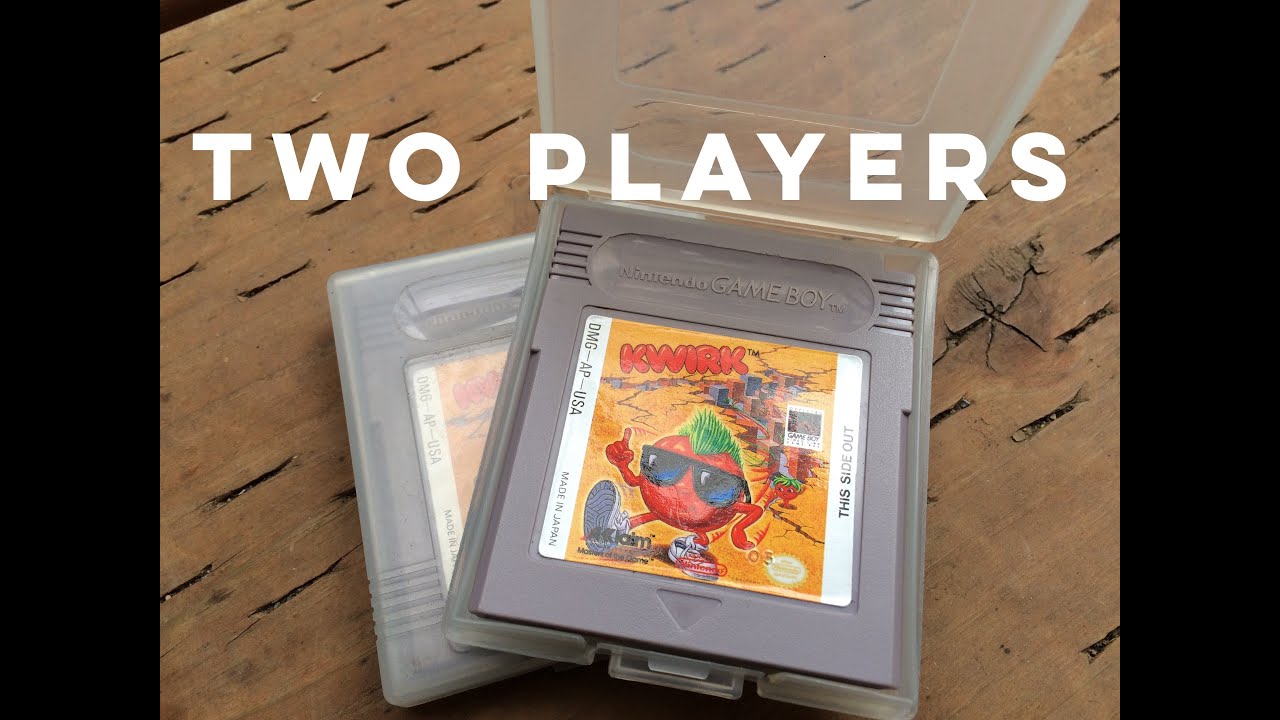 Kwirk Game Boy Two Player Link Cable Play DMG-AP-USA