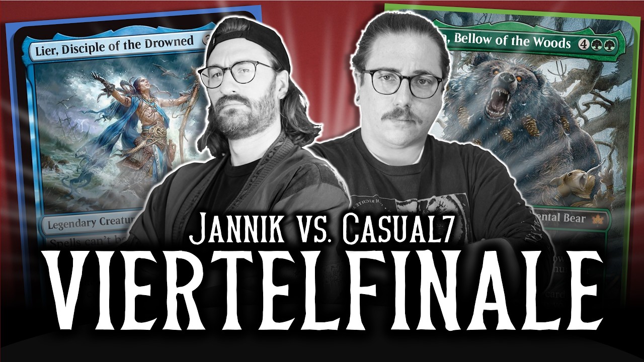 LIER vs LUMRA! Das VIERTELFINALE der DUEL COMMANDER mit @Elderdemonhighlander vs @nomaximumhandsize