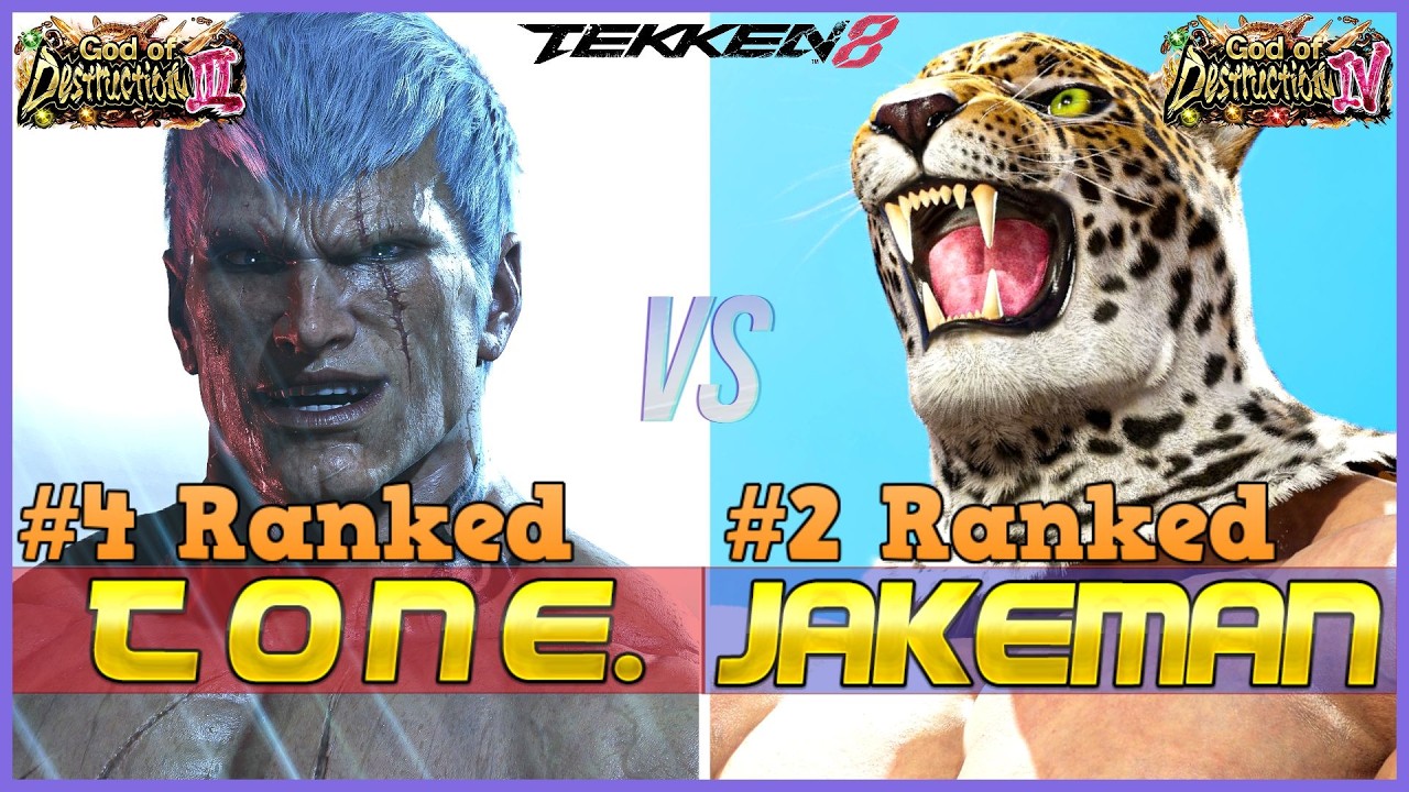 T8 ▰ HIDETONE (#4 Ranked Bryan) vs TheJAKEMAN (#2 Ranked King) ▰ Tekken 8 High Level Gameplay
