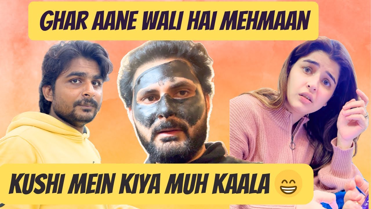 Saali ke aane ki kushi mein kiya muh kaala 🤣 | Sajid Shailpa Vlogs