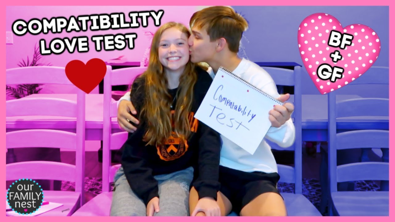 BOYFRIEND + GIRLFRIEND COMPATIBILITY LOVE TEST