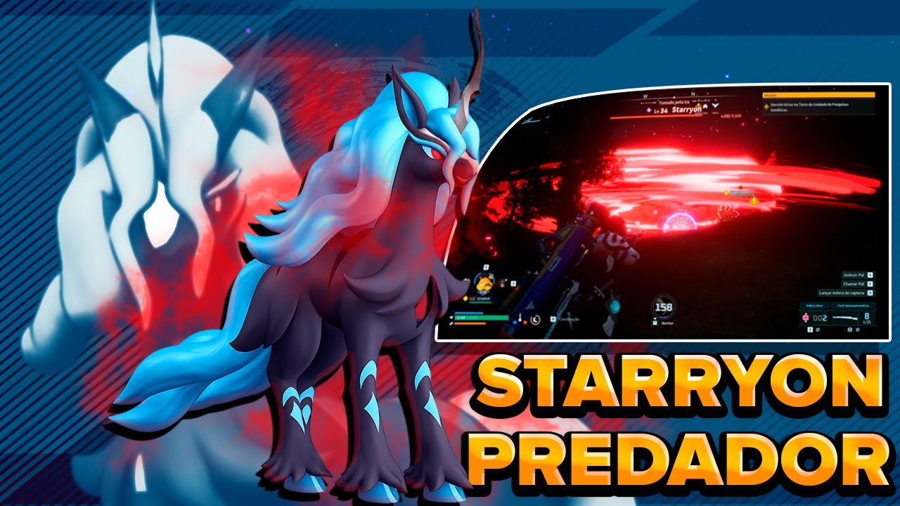 Onde encontrar Starryon Predador no Palworld