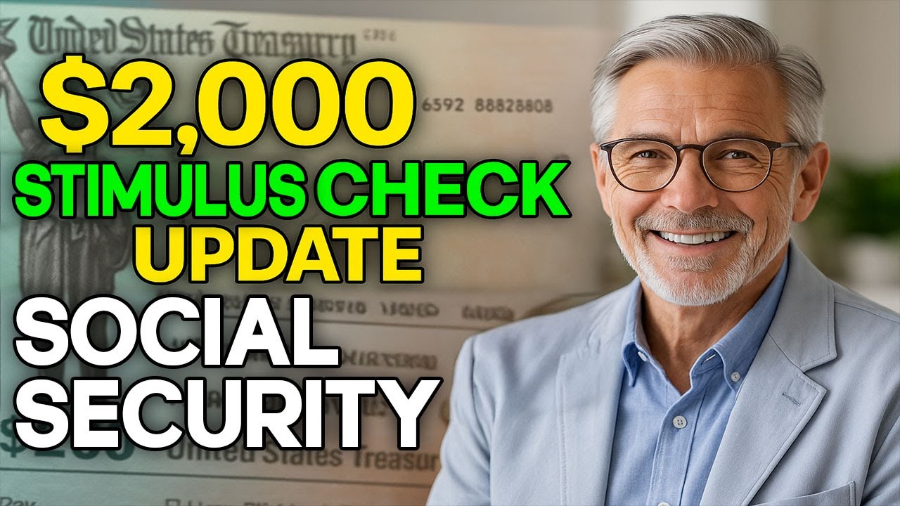 $2,000 Stimulus Check Update – SSI, SSDI, VA & Low-Income Seniors August 2025