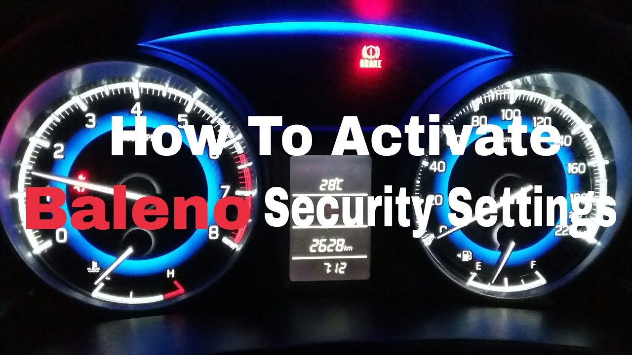 How To Activate Delta Baleno Security Siren Or Alarm.(Anti Theft) Shock Sensor