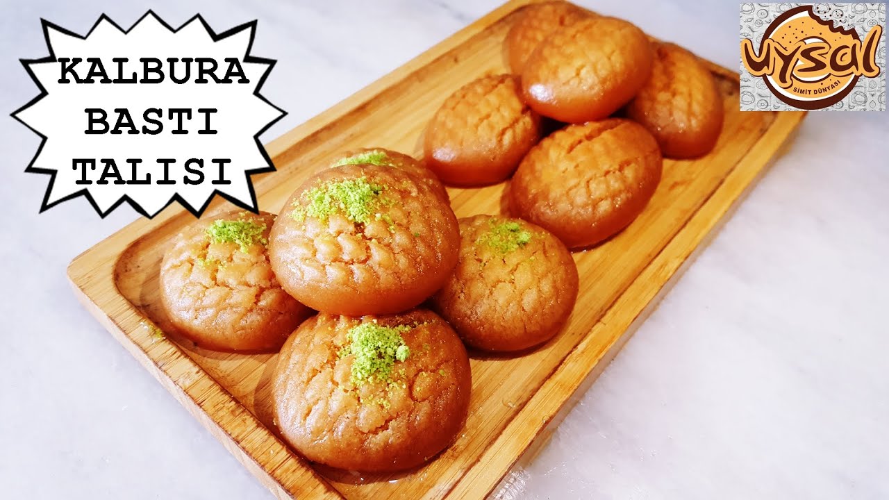 Tatlı tarifleri, Kalbura bastı tarifi  Uysal Simit