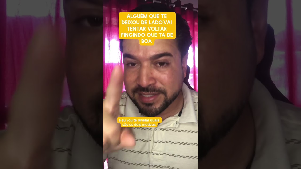 Alguém que te deixou de lado,vai tentar voltar fingindo que está de boa