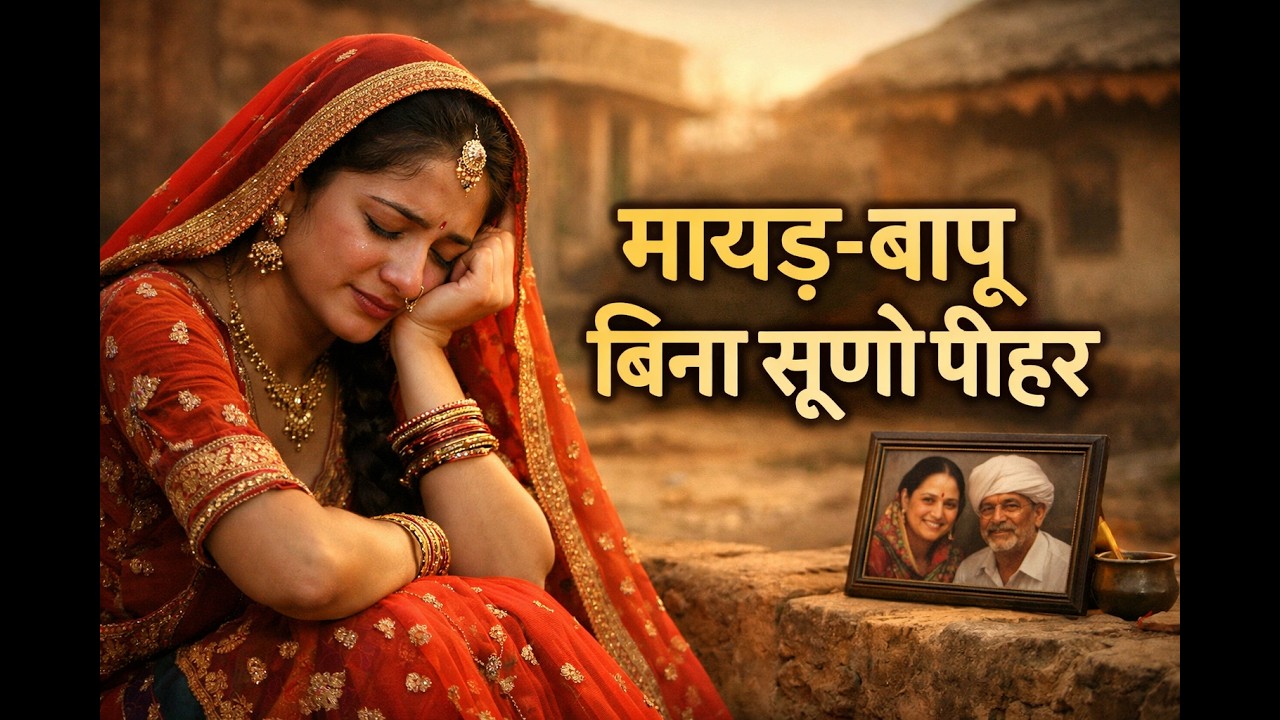 मायड़-बापू बिना सूणो पीहर 💔 | सुनकर रो पड़ोगे | Very Emotional Rajasthani Song