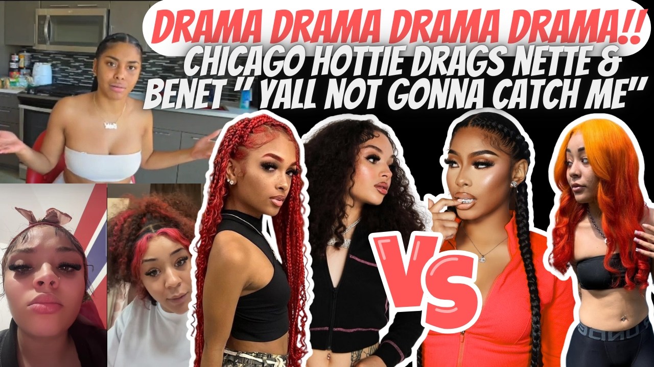 Drama ALERT!! Chicago Hottie DRAGS Benet & Nette!! 