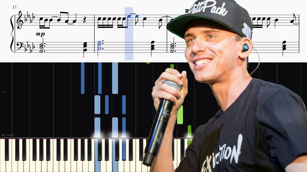 Logic - 1-800-273-8255 ft. Alessia Cara, Khalid - Piano Tutorial + SHEETS