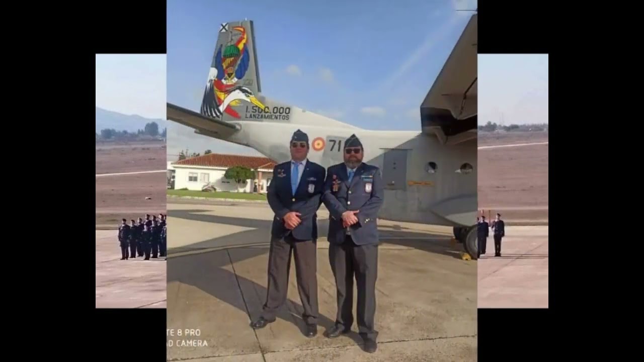 2021. Homenaje de la Aveabag 73º Aniversario del primer salto militar.