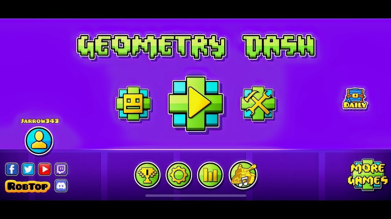 Geometry Dash Platformer Levels + Easter Egg Discovery