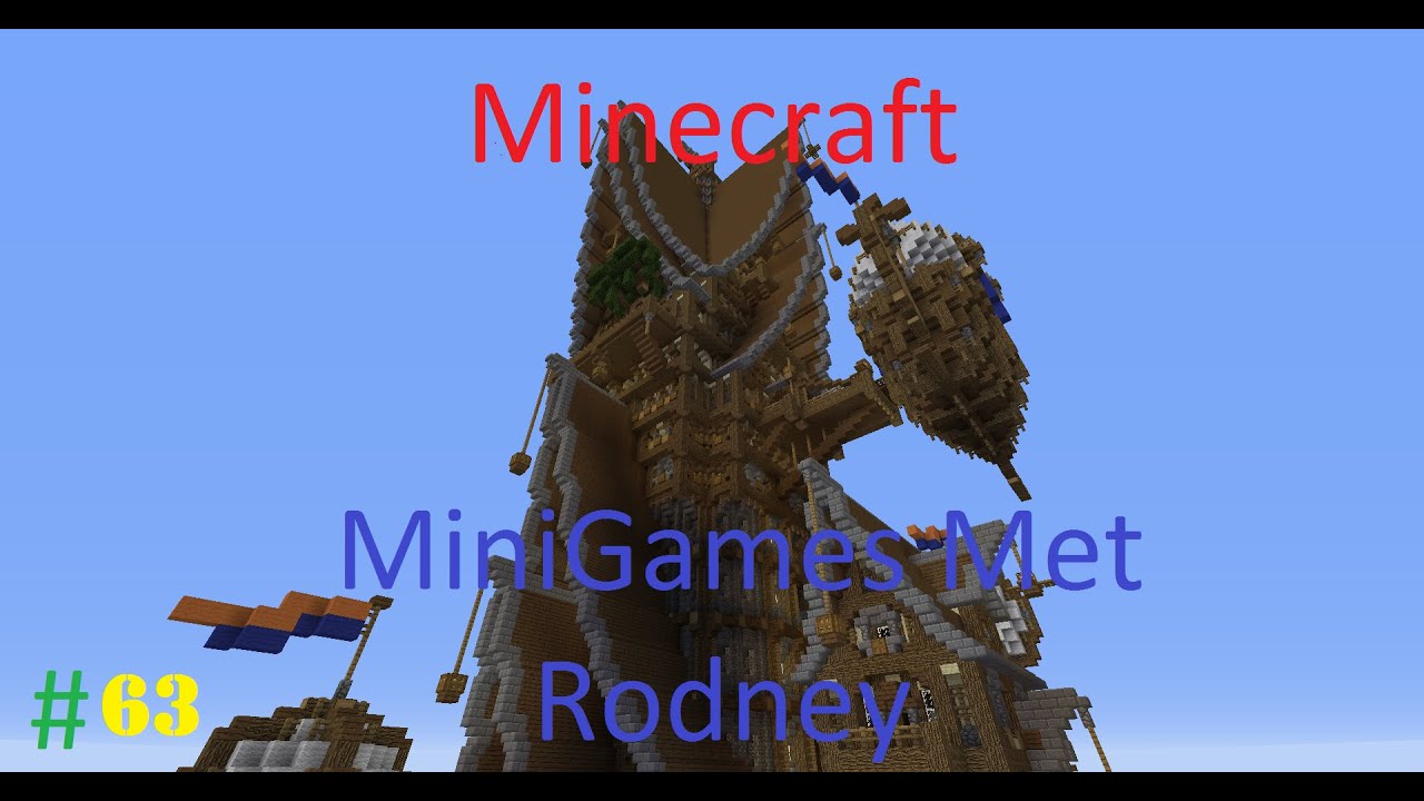Minecraft Minigames 63 Een ijs muur!! [ NL Dutch ]