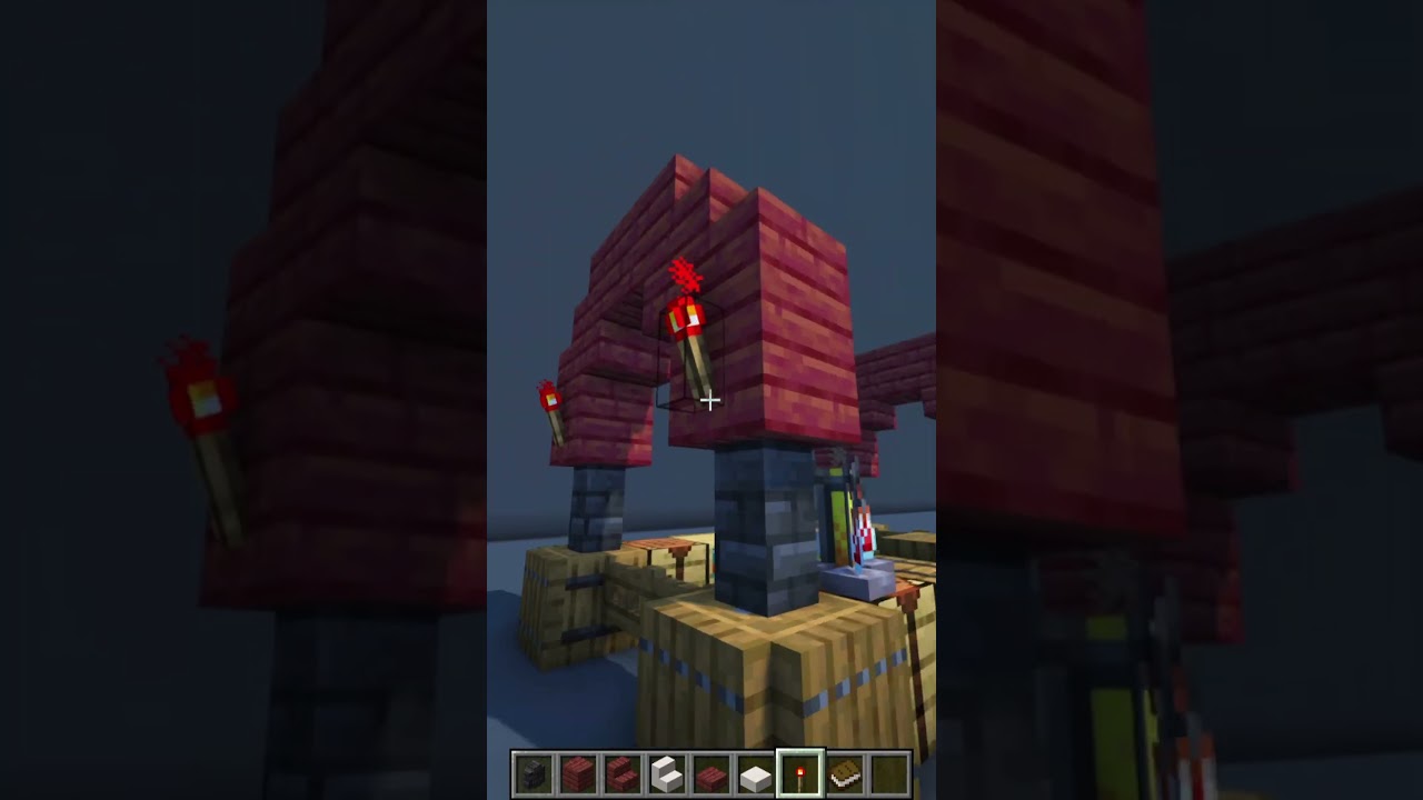 Quick & Easy Minecraft Decoration Idea | Survival Build Tips 