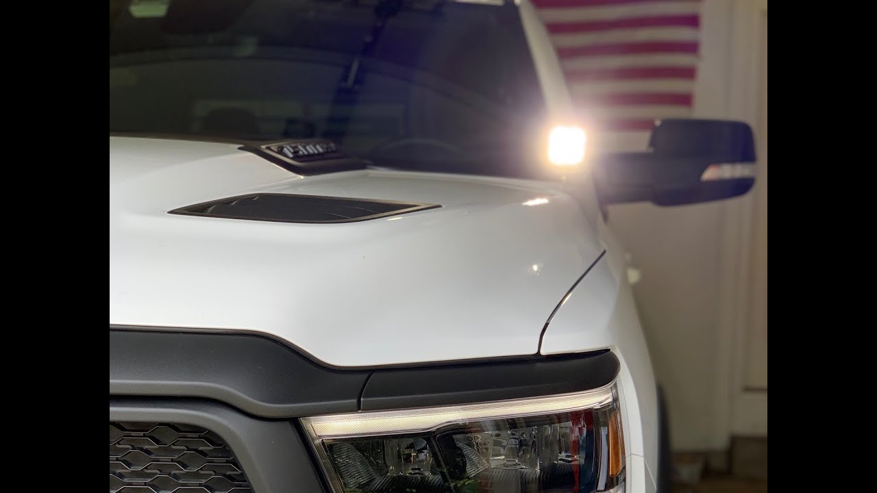 ZRoadz Hood Hinge Brackets w/ OZ-USA Pods - Ram Rebel