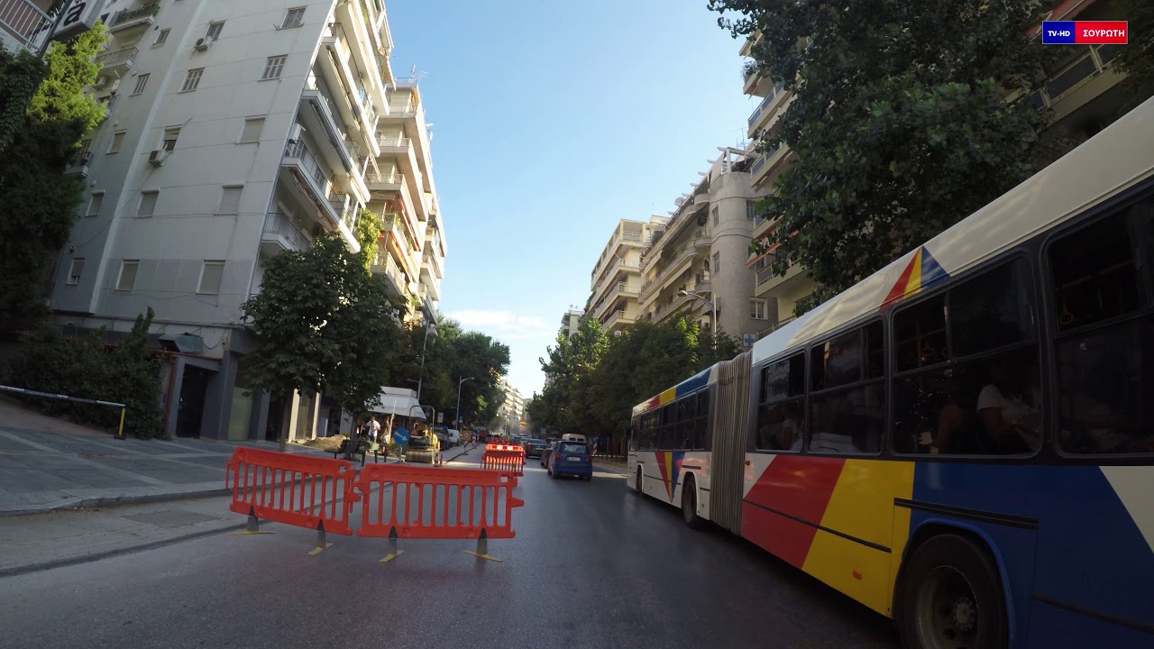 Thessalonikh -  Crossing the City 2019 4Κ