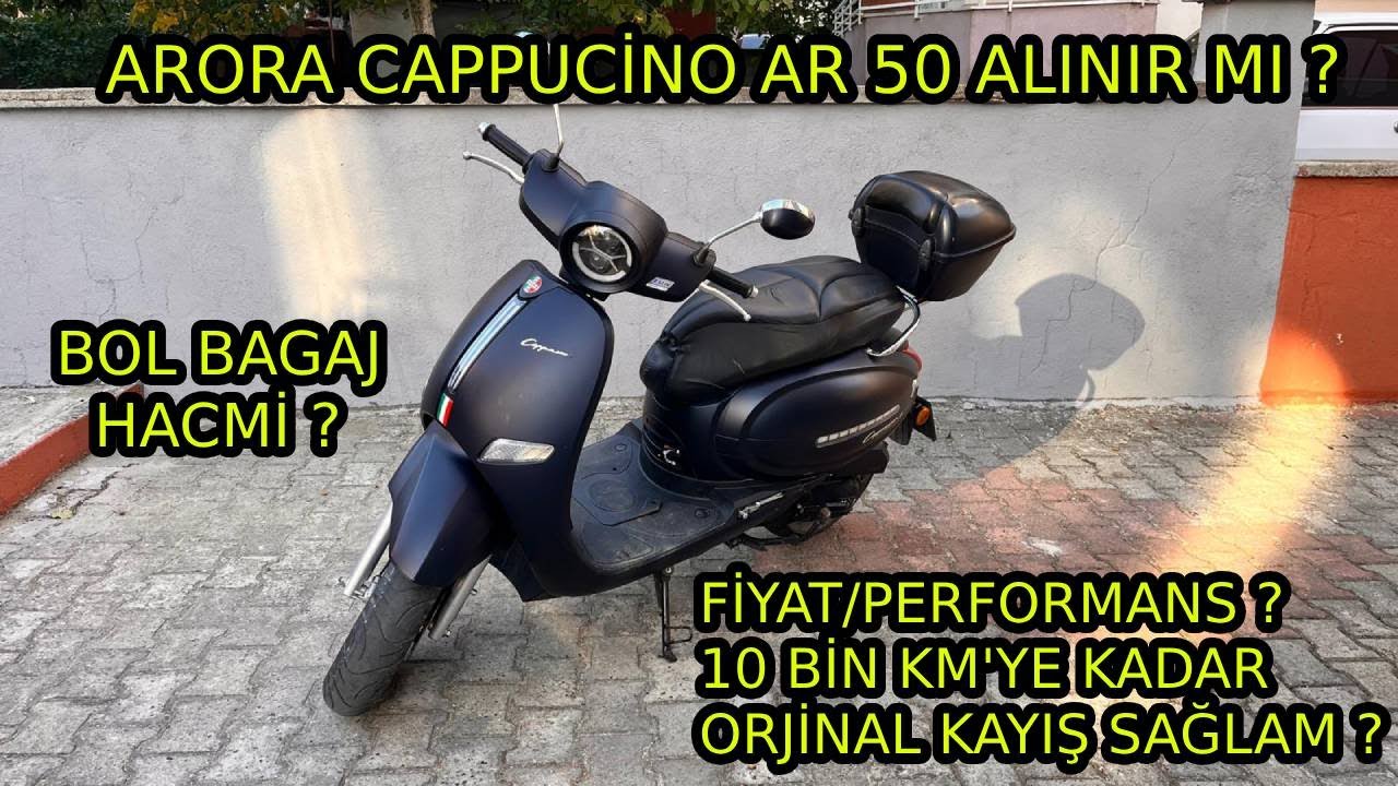 ARORA CAPPUCİNO ALINIR MI ? 80CC İNCELİYORUZ !!!