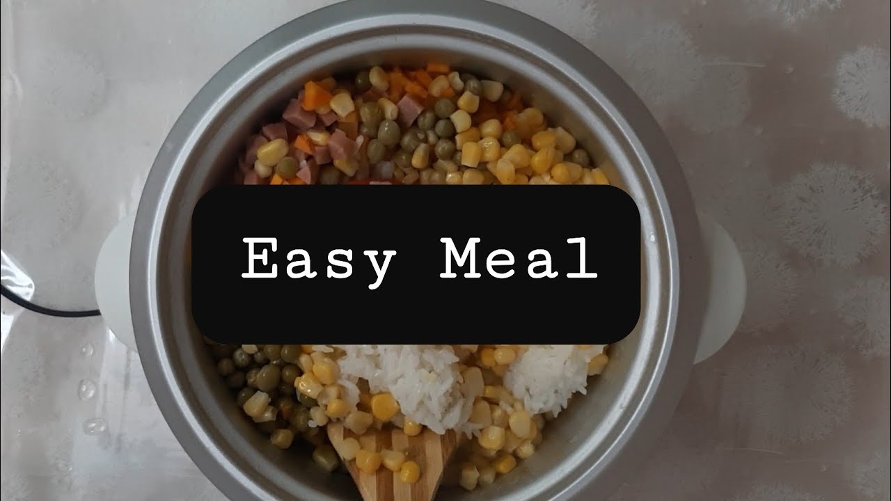 How to cook one pot meal instantly || Easy rice cooker recipe |  Easy Meal Pinoy