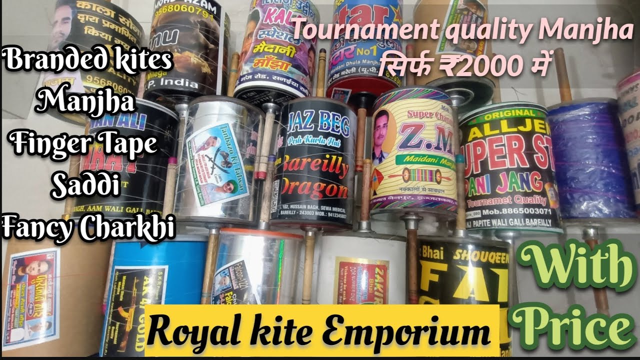 New manjha stock, Royal Kite Emporium| Best kite Shop| Cheapest Kite shop in Kolkata #kites #manjha