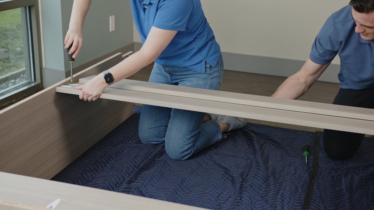 #4 - Assembling the Horizontal Murphy Bed Cabinet