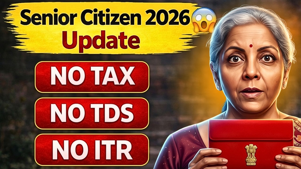 Senior Citizen No Tds No Tax? 2026 New Incom Tax Rules | How to Fill Form 125 | Biniyoger Kuntinati