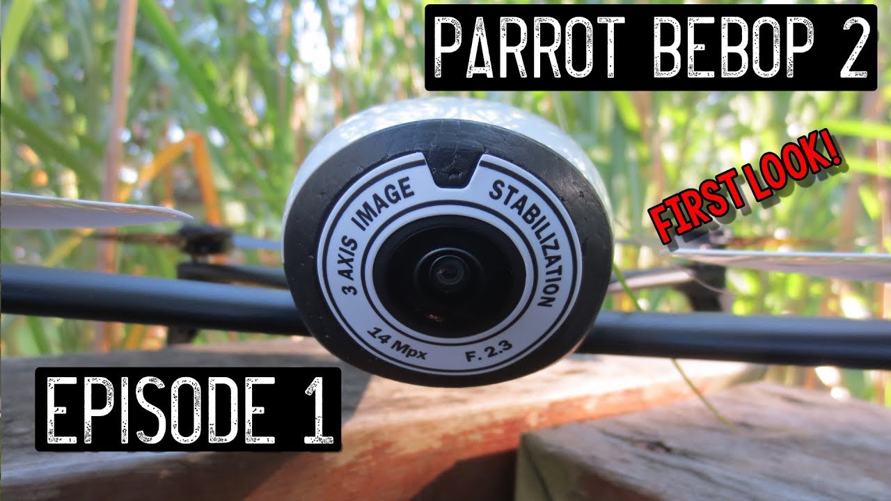 Parrot Bebop 2 Skycontroller 2 - Unboxing, Initial Thoughts, and Flight Footage Mashup - Episode 1