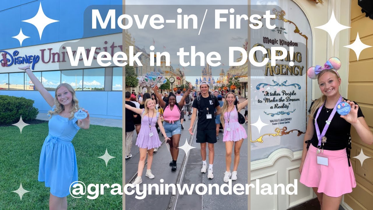 Leaving/ Move-in/ My first week in the DCP!