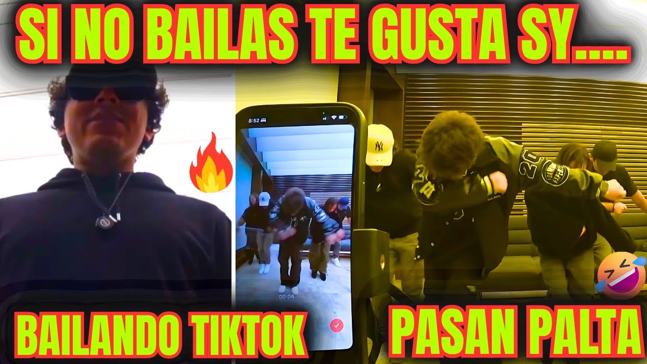 ANTHONY NOVELERO CON DAARICK Y SYLVEE🔥+ TODOS GRABAN TIKTOK 🤣