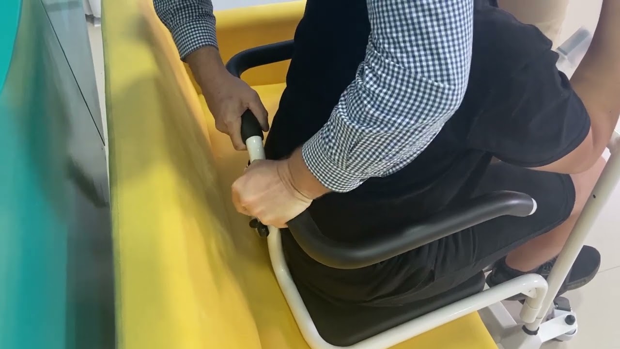 Cadeira de rodas elevador de transferência e higiênica Volla