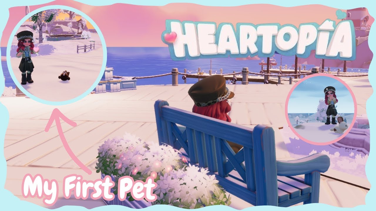 Adopting My First Pet in Heartopia! 🐾