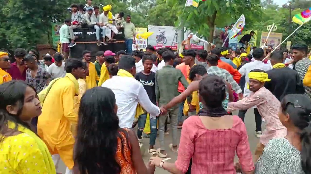Jay sewa 9 agast Adiwasi diwas mandla ki public