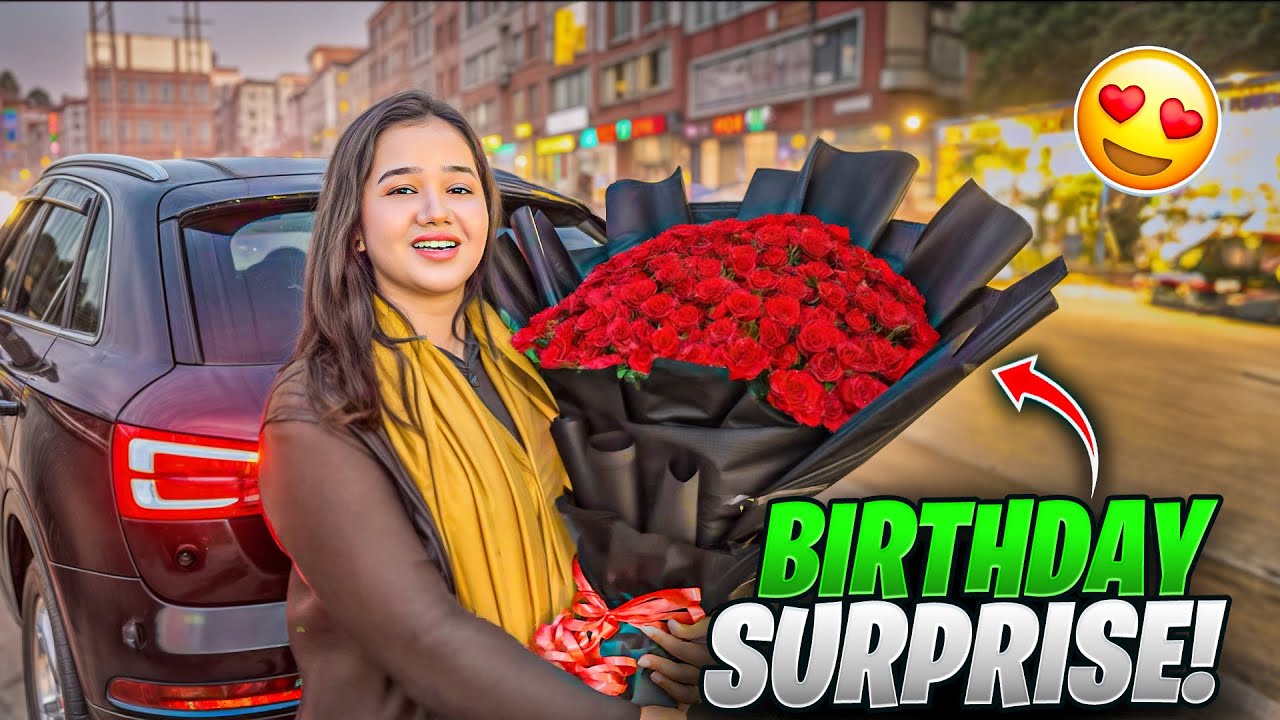 Birthday surprise | dawat vlog | Sitara yaseen vlog 