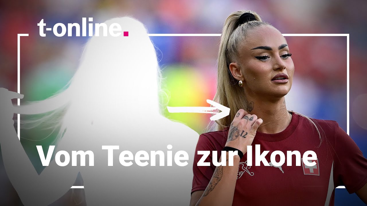 Alisha Lehmann: Die optische Ver&auml;nderung der Fu&szlig;ballerin im Video