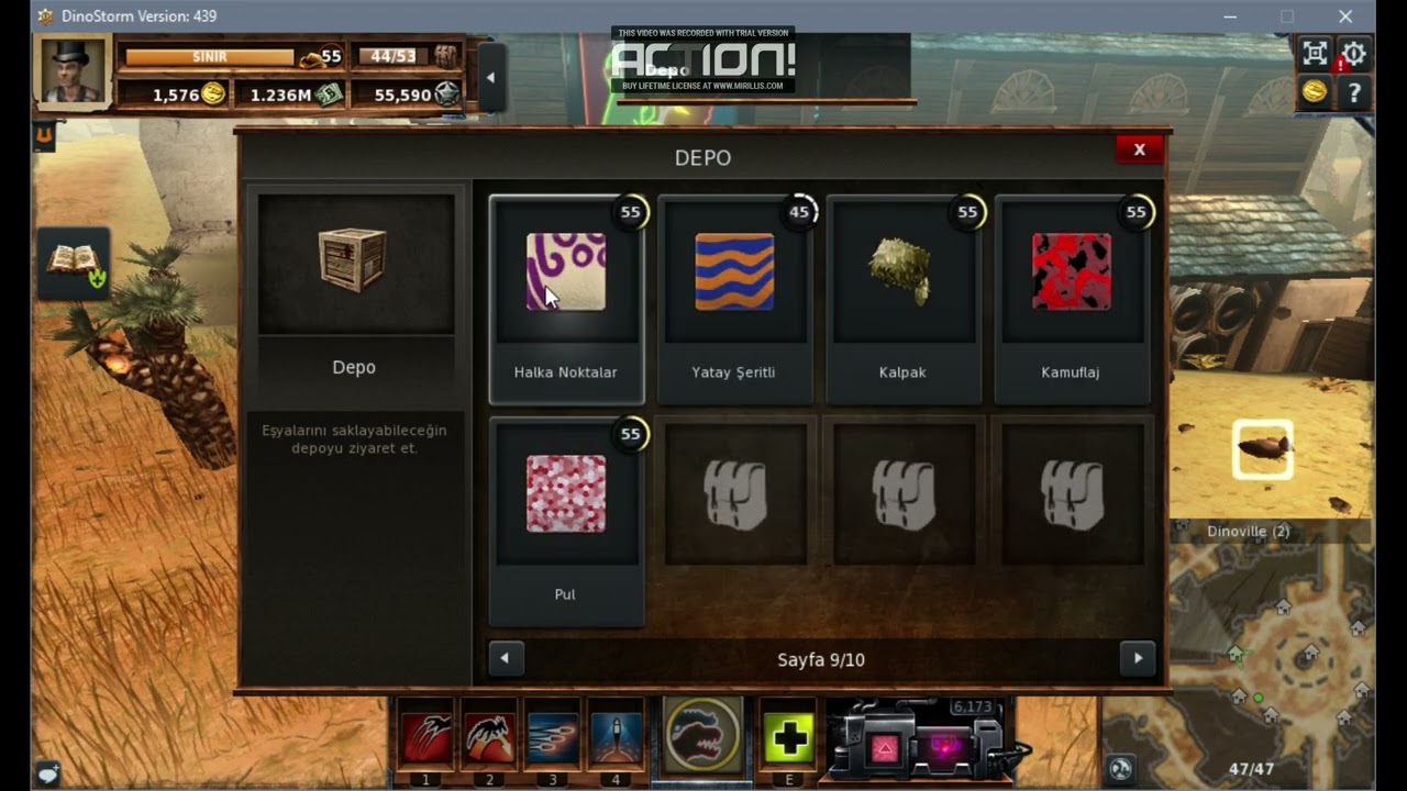 Dino Storm Depo Boşaltma.