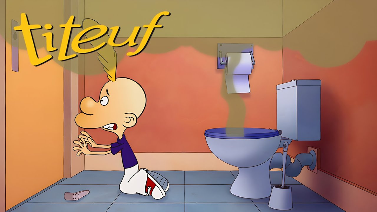 La rentrée... coincé dans les WC ! 🎒🚽 | Titeuf français | 3H | S4 | Dessin animé culte