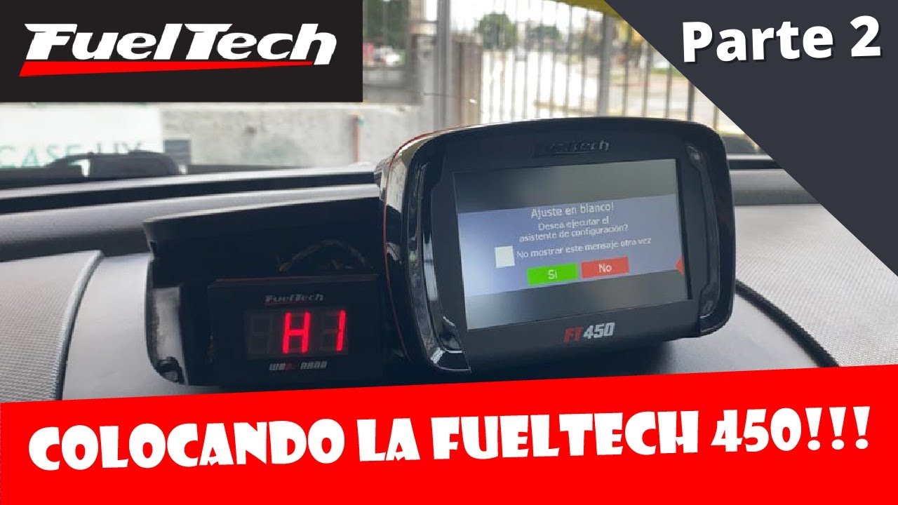 COLOCANDO FUEL TECH 450 parte 2