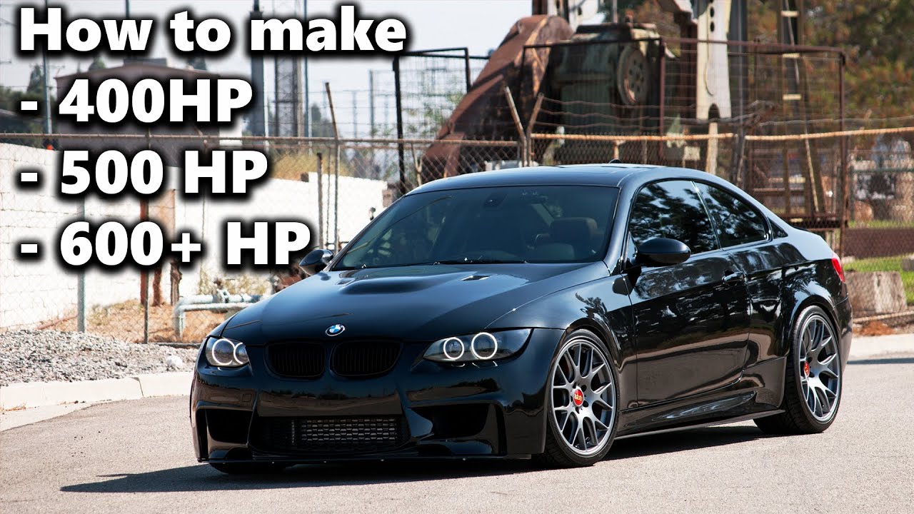 Как увеличить мощность вашего BMW N54