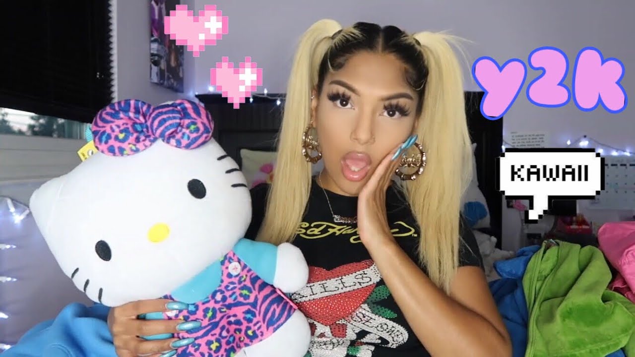y2k trends HUGE thrift haul 💿💕