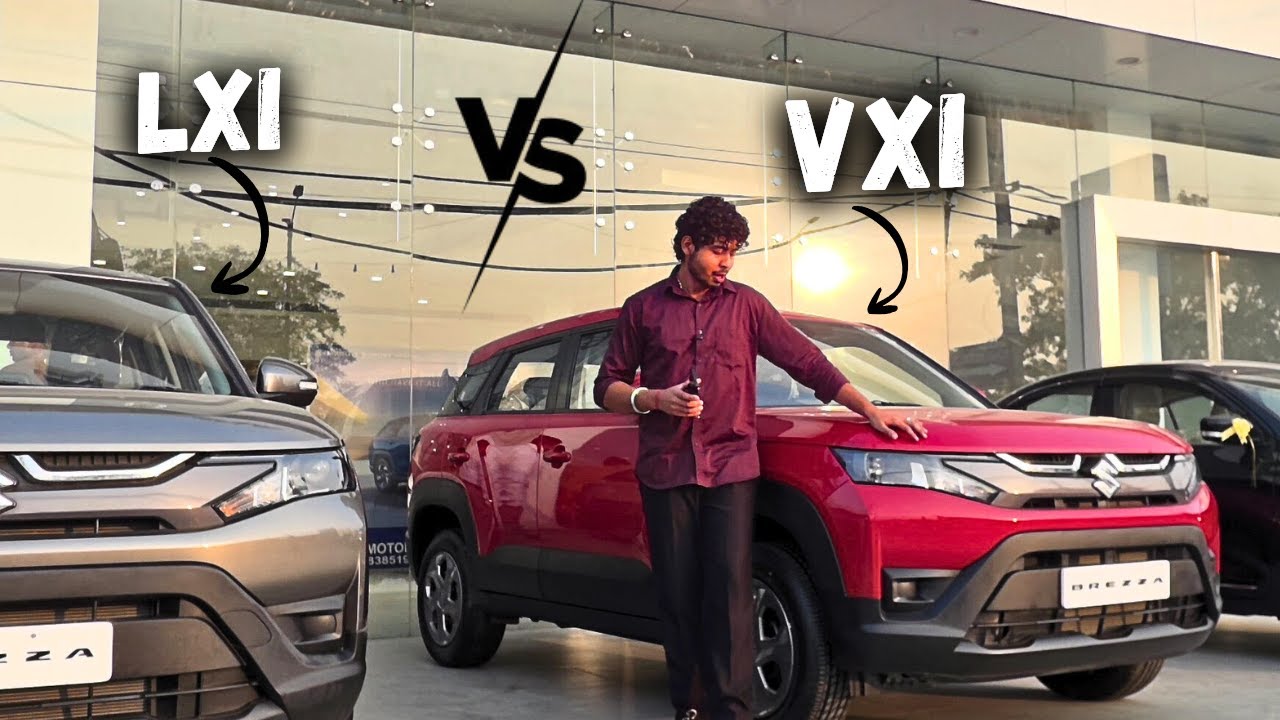 2026 Brezza LXI vs VXI Comparision - Gaba Garage