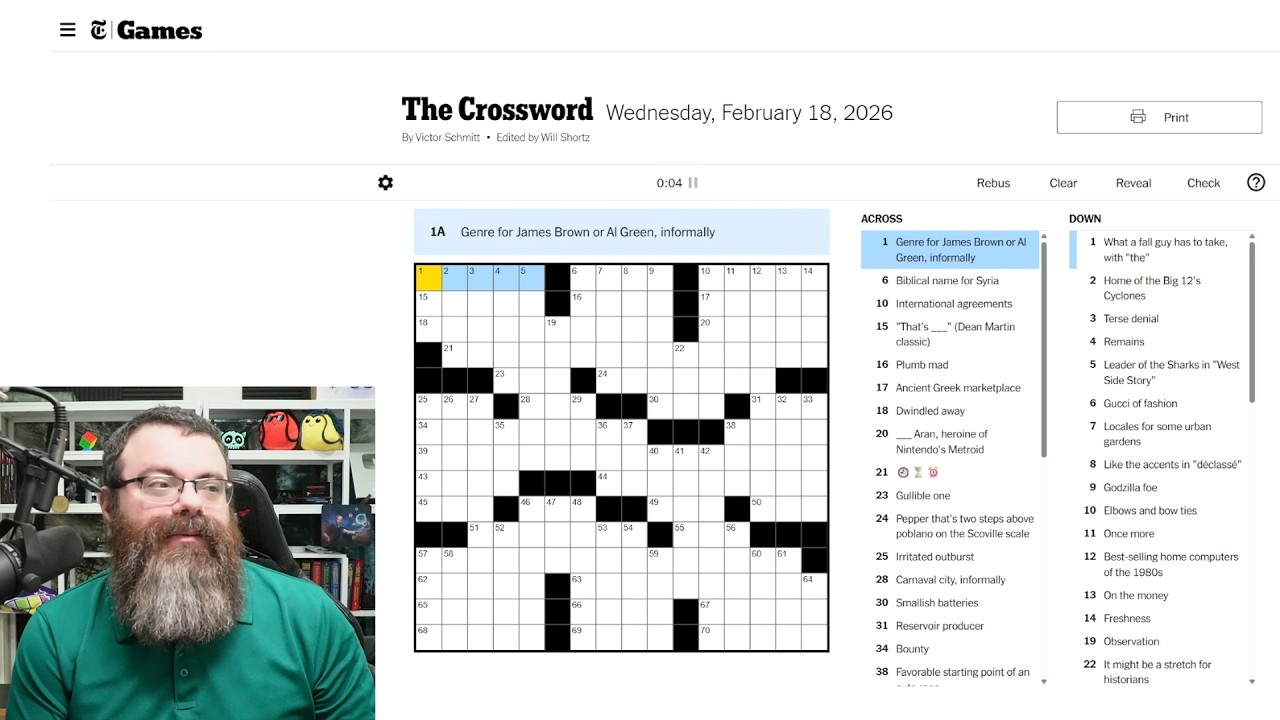 Learning Crossword Week 91 | NYT Crossword Wednesday Feb 18th, 2026