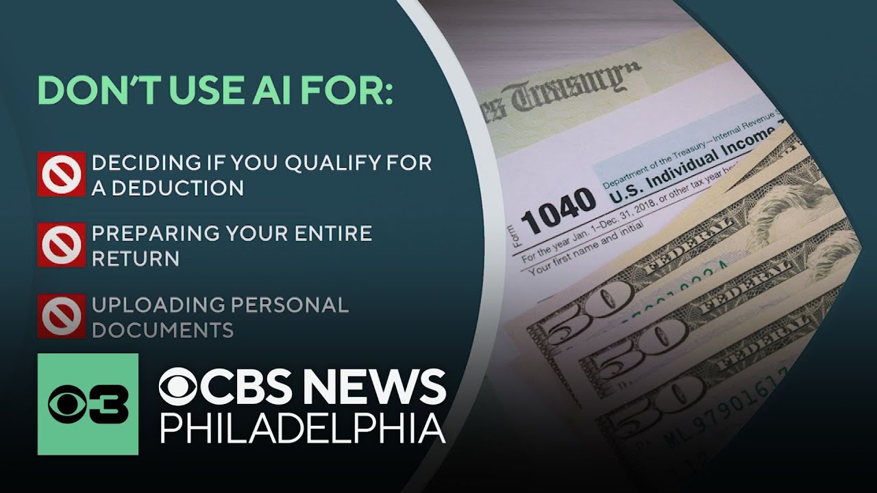 Thinking about using AI for your taxes? Why it could put your refund at risk