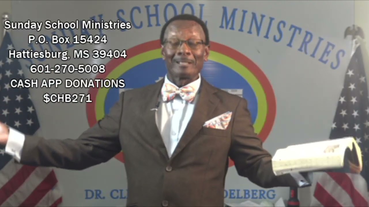 Dr. Heidelberg Sunday School Lesson For 2-22-26