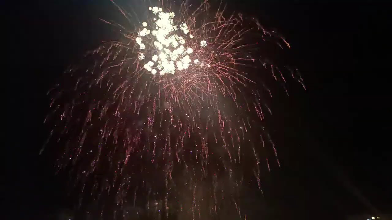 Novoroční ohňostroj 2025 (Ostrava - Jih)