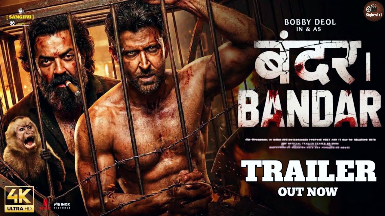 BANDAR Official Trailer (2026) | Bobby Deol, Sanya Malhotra | Anurag Kashyap New Movie 