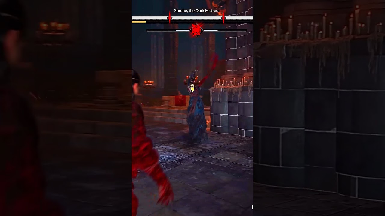 Fighting the master of PERIODS #newgame2026 #steam #thedawnofbloodwalker #witcher3