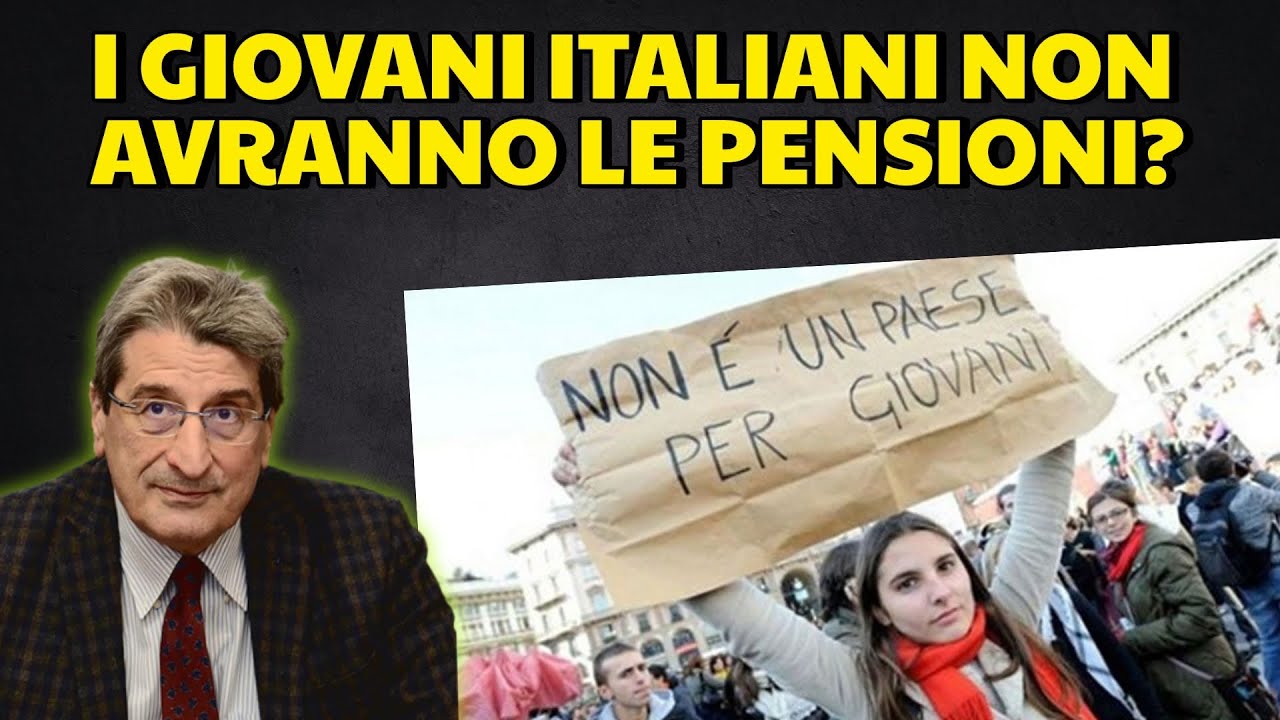 I GIOVANI ITALIANI NON AVRANNO LE PENSIONI? ANALISI con GIORGIO ARFARAS