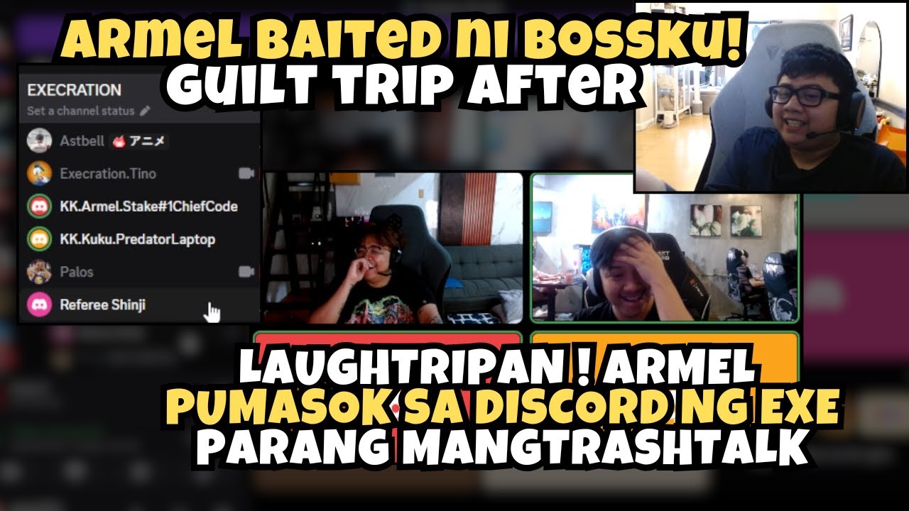 ARMEL NABAIT NI BOSSKU NA TRASHTALKIN ANG EXE AFTER MATCH | NA-GUILT TRIP PA NGA AFTER |  LAUGHTRIP