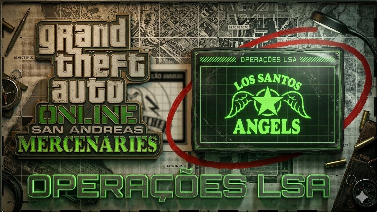 GTA ONLINE - SAN ANDREAS MERCENARIES - OPERAÇÃO LSA [ TODAS AS MISSÕES ]