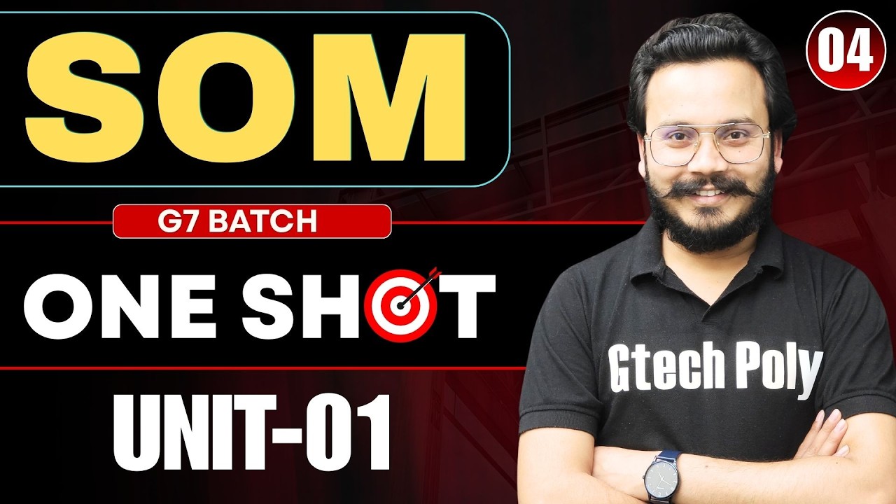 🔥SOM Unit-01 | G7 Batch | @gtechpoly