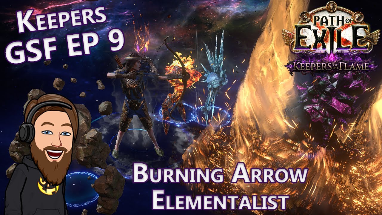 New Build! Act 1-10 Burning Arrow Elementalist - Keepers GSF EP 9